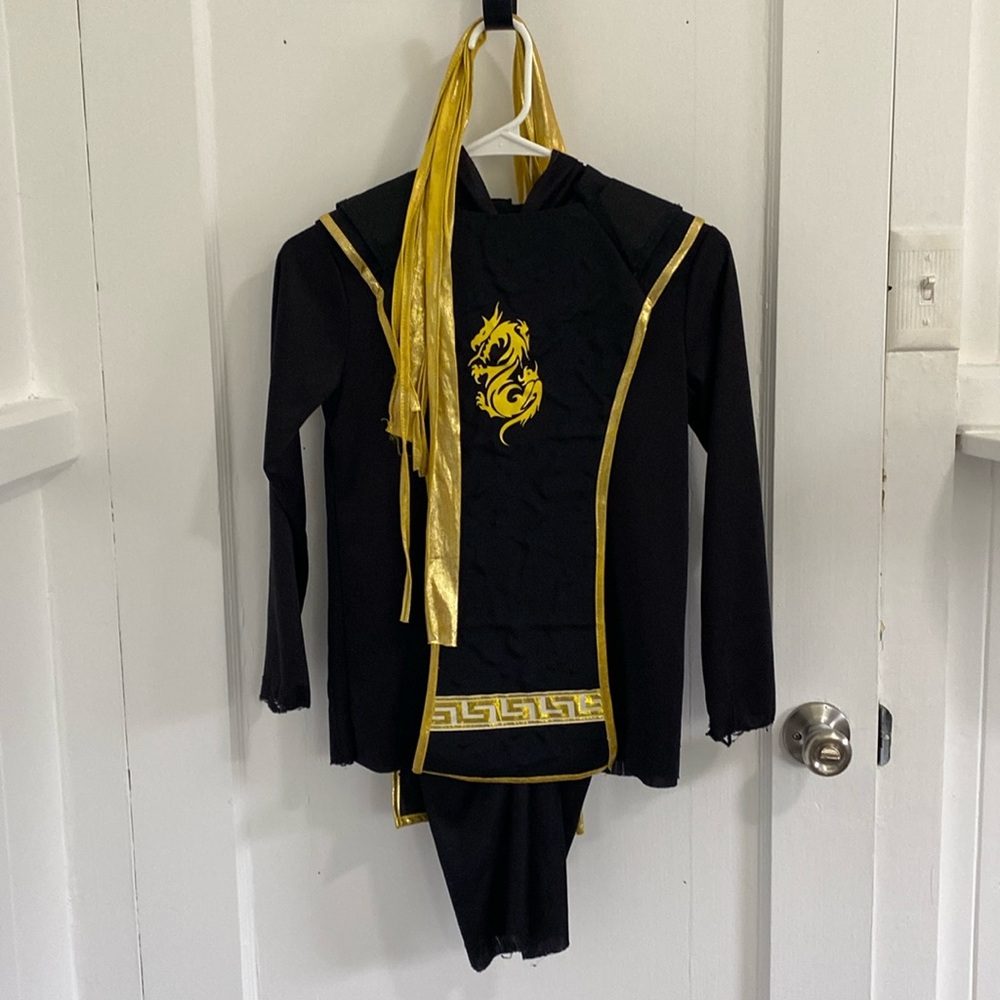 Golden Dragon Ninja Costume